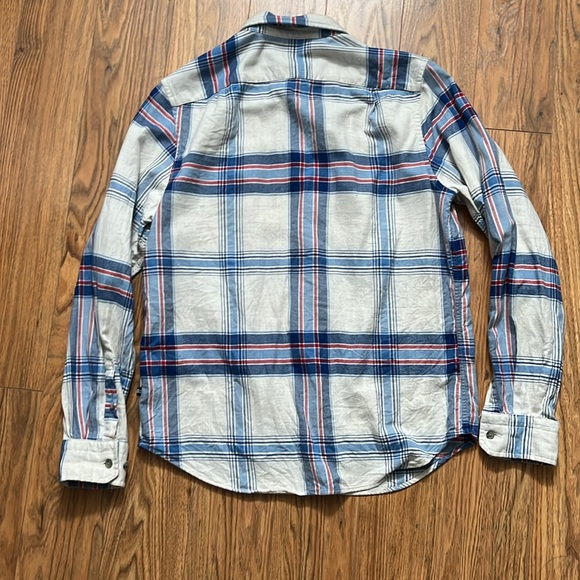 Nautical Flannel Button Down Shirt - Picture 4 of 4